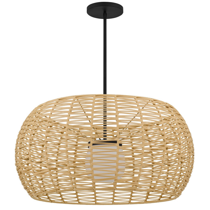 Alteck - AP0152-5CCT-W-BK - LED Pendant - Aruba - Sand Black