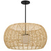 Alteck - AP0152-5CCT-W-BK - LED Pendant - Aruba - Sand Black