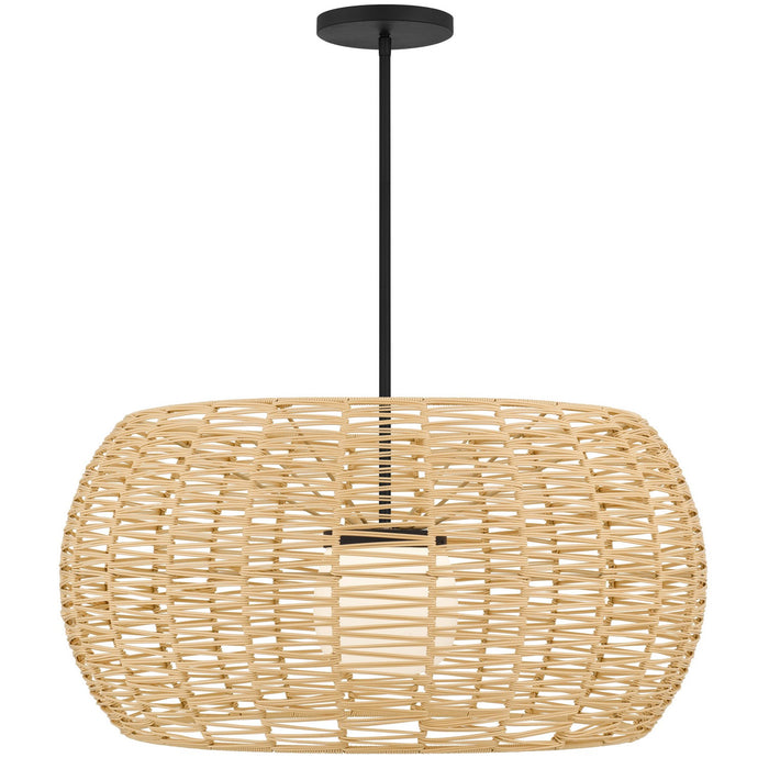 Alteck - AP0152-5CCT-W-BK - LED Pendant - Aruba - Sand Black
