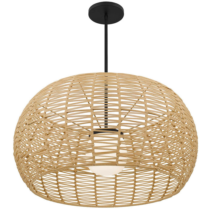 Alteck - AP0152-5CCT-W-BK - LED Pendant - Aruba - Sand Black