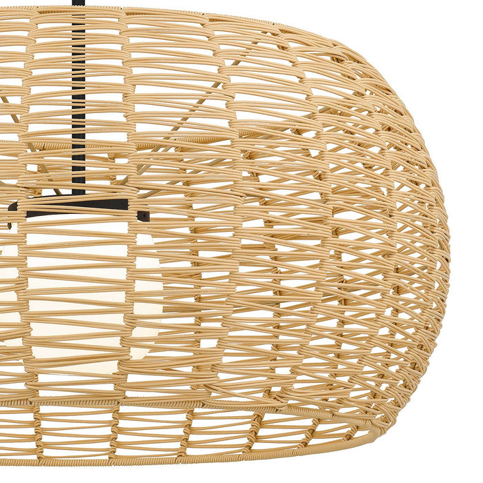 Alteck - AP0152-5CCT-W-BK - LED Pendant - Aruba - Sand Black