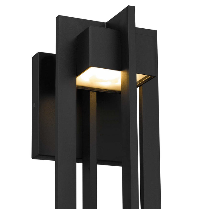 Alteck - AW0002-3CCT-W-BK - LED Wall Sconce - 4 Bar - Sand Black