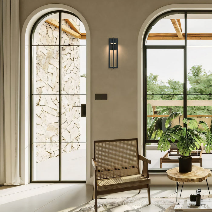 Alteck - AW0002-3CCT-W-BK - LED Wall Sconce - 4 Bar - Sand Black