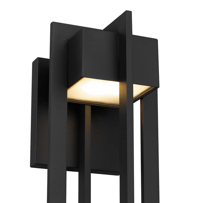 Alteck - AW0004-3CCT-W-BK - LED Wall Sconce - 4 Bar - Sand Black
