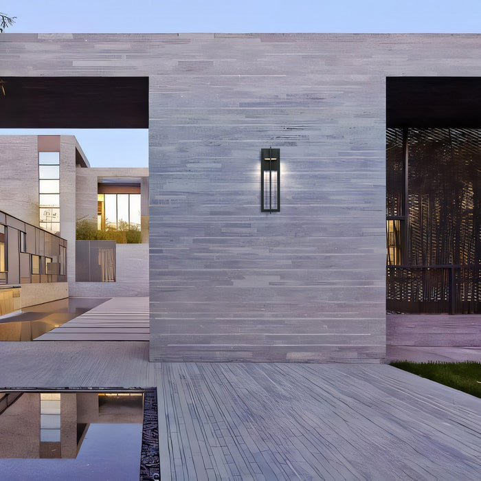 Alteck - AW0004-3CCT-W-BK - LED Wall Sconce - 4 Bar - Sand Black