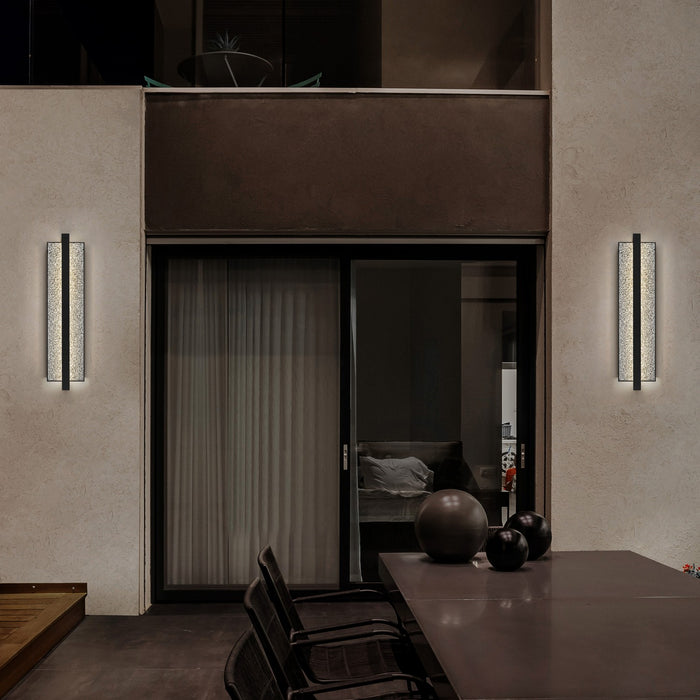 Alteck - AW0007-3CCT-W-BK - LED Wall Sconce - Seafoam - Sand Black