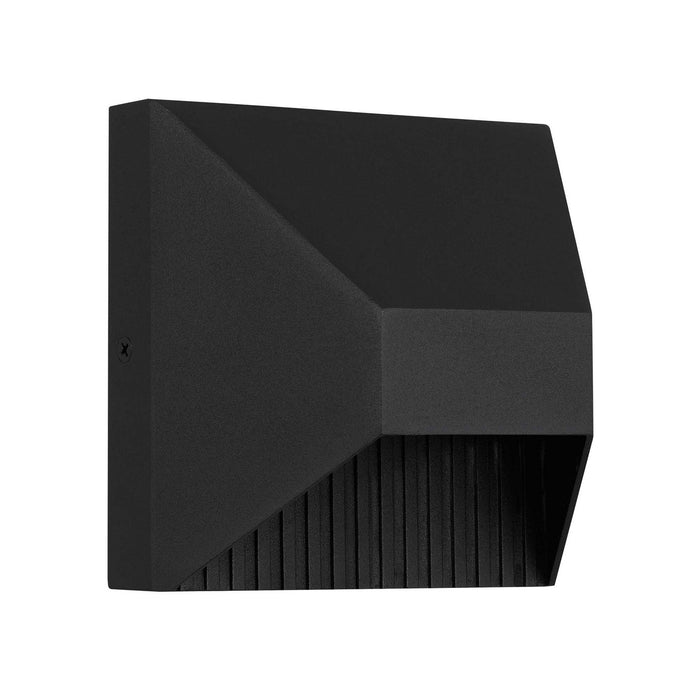 Alteck - AW0008-3CCT-W-BK - LED Wall Sconce - Ribbed - Sand Black
