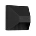 Alteck - AW0008-3CCT-W-BK - LED Wall Sconce - Ribbed - Sand Black