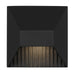 Alteck - AW0008-3CCT-W-BK - LED Wall Sconce - Ribbed - Sand Black