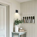 Alteck - AW0008-3CCT-W-BK - LED Wall Sconce - Ribbed - Sand Black