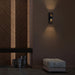 Alteck - AW0009-3CCT-W-BK - LED Wall Sconce - Ribbed - Sand Black