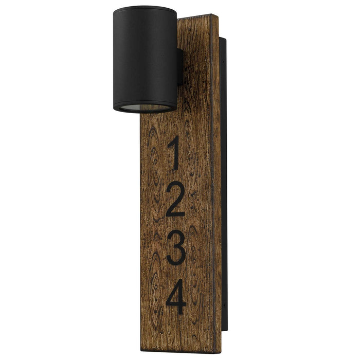 Alteck - AW0010-3CCT-W-BK - LED Wall Sconce - Woodone - Sand Black