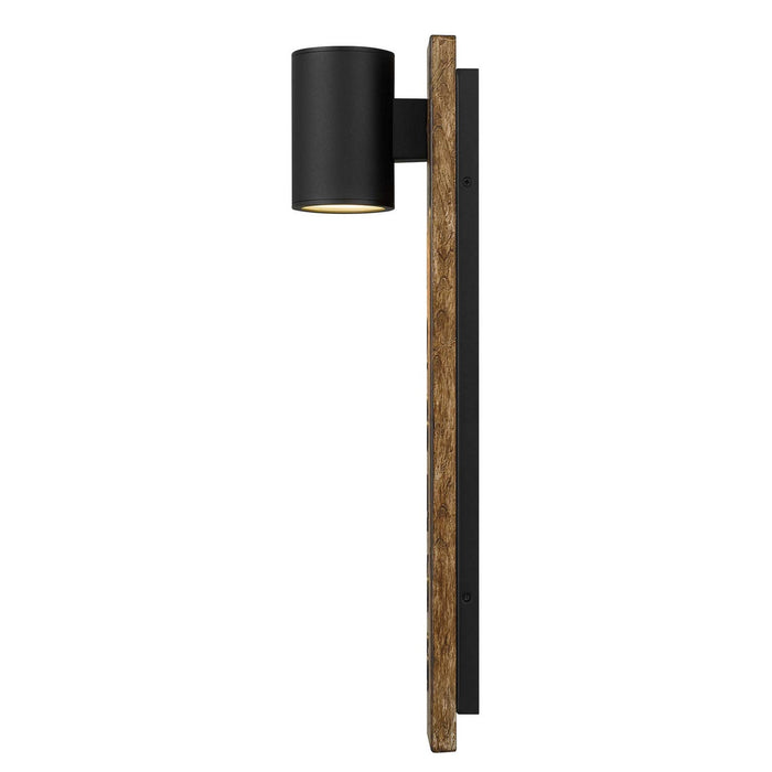 Alteck - AW0011-3CCT-W-BK - LED Wall Sconce - Woodone - Sand Black