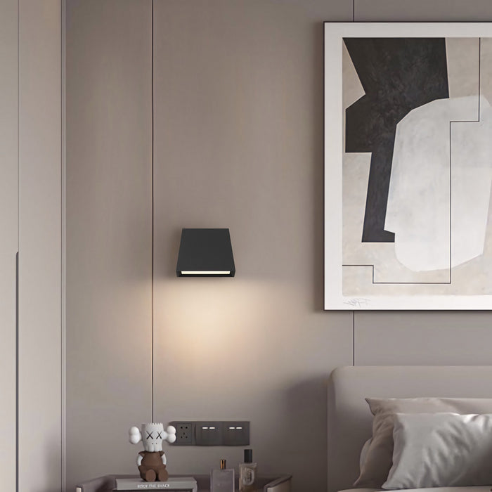 Alteck - AW0026-3CCT-W-BK - LED Wall Sconce - Fillet - Sand Black