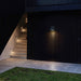 Alteck - AW0026-3CCT-W-BK - LED Wall Sconce - Fillet - Sand Black
