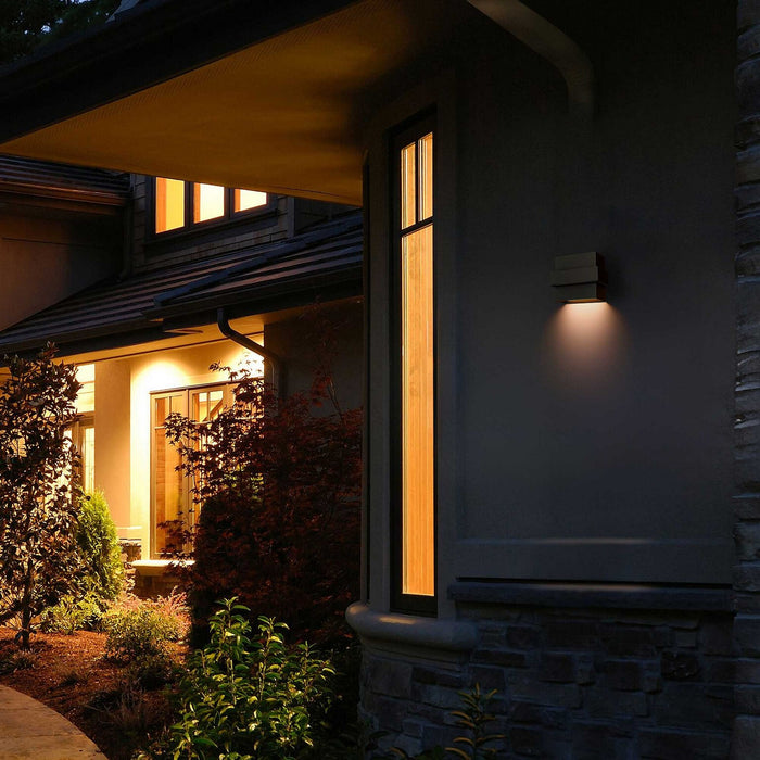 Alteck - AW0027-3CCT-W-BK - LED Wall Sconce - Summit - Sand Black
