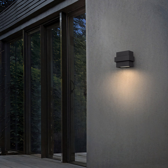 Alteck - AW0027-3CCT-W-BK - LED Wall Sconce - Summit - Sand Black
