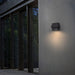 Alteck - AW0027-3CCT-W-BK - LED Wall Sconce - Summit - Sand Black