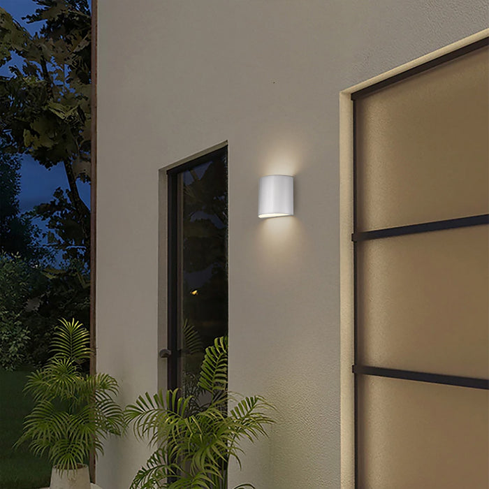 Alteck - AW0028-3CCT-W-BA - LED Wall Sconce - Veil - Brushed Aluminum