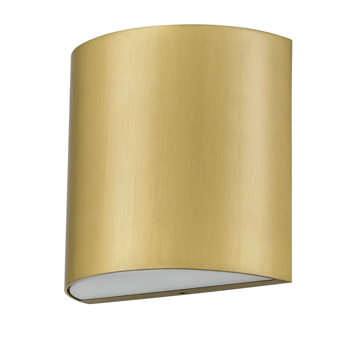 Alteck - AW0028-3CCT-W-BB - LED Wall Sconce - Veil - Brushed Brass
