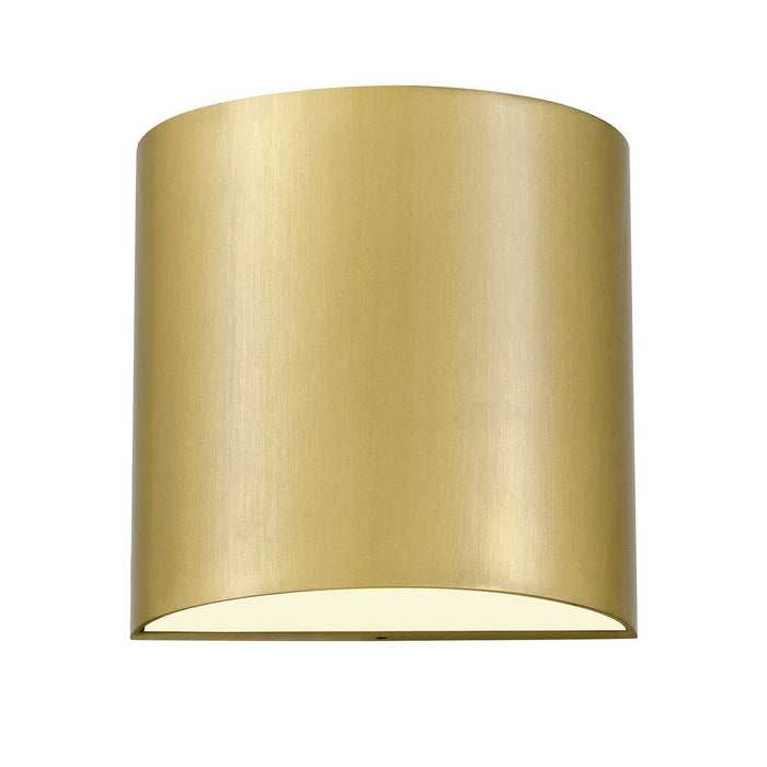 Alteck - AW0028-3CCT-W-BB - LED Wall Sconce - Veil - Brushed Brass