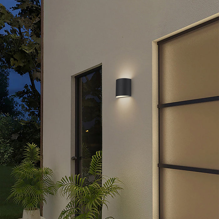 Alteck - AW0028-3CCT-W-BK - LED Wall Sconce - Veil - Sand Black