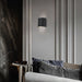 Alteck - AW0028-3CCT-W-BK - LED Wall Sconce - Veil - Sand Black