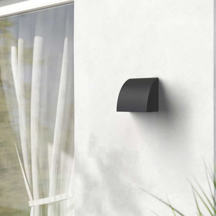 Alteck - AW0029-3CCT-W-BK - LED Wall Sconce - Slope - Sand Black