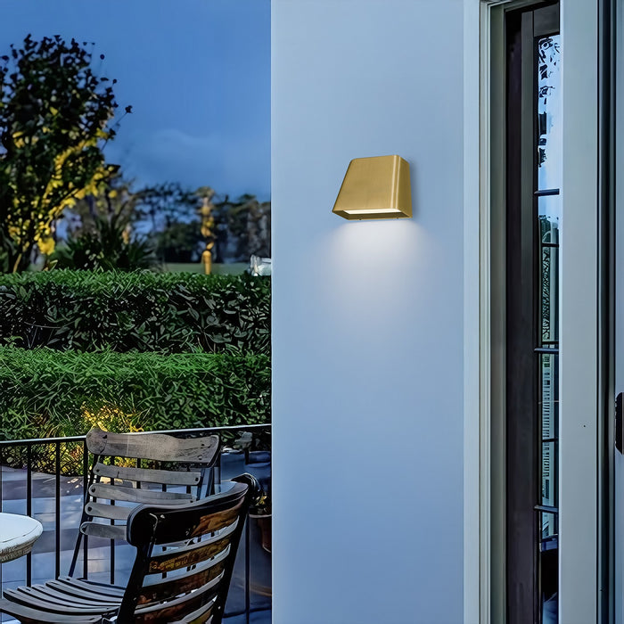 Alteck - AW0031-3CCT-W-BB - LED Wall Sconce - Bull - Brushed Brass