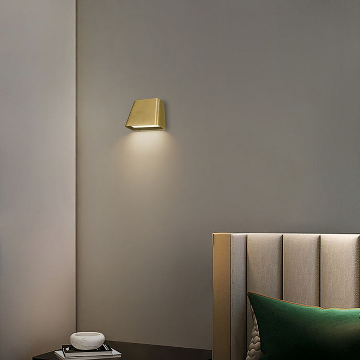 Alteck - AW0031-3CCT-W-BB - LED Wall Sconce - Bull - Brushed Brass
