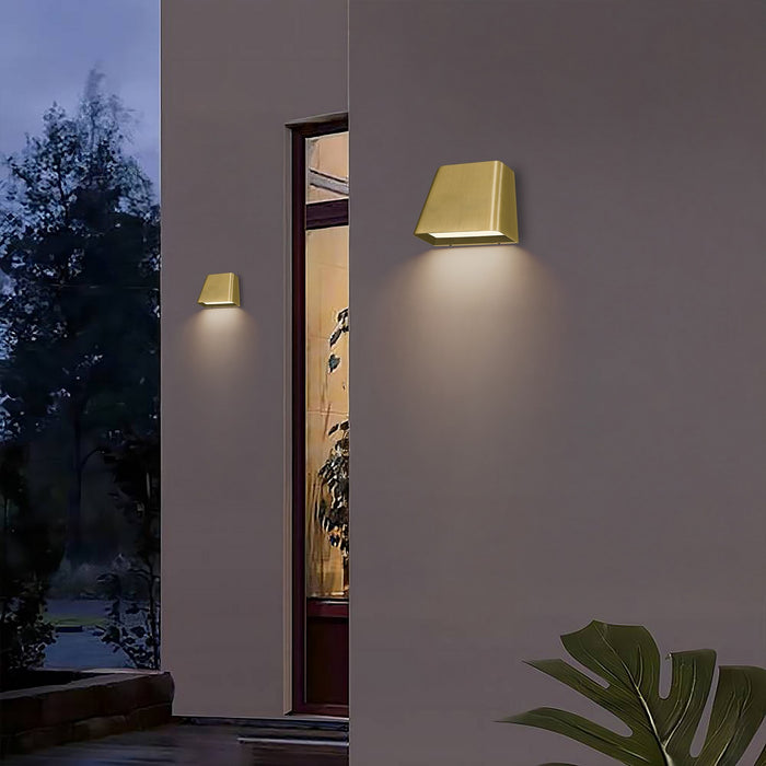 Alteck - AW0031-3CCT-W-BB - LED Wall Sconce - Bull - Brushed Brass