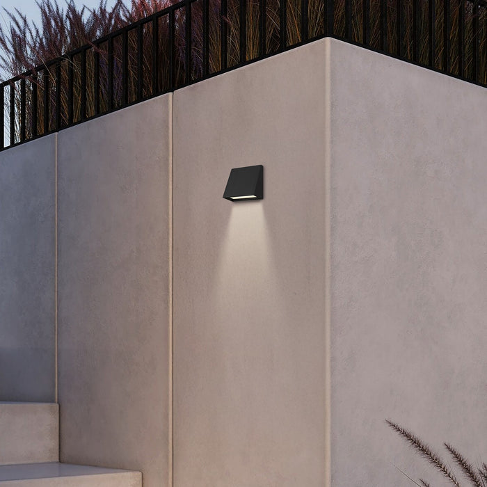 Alteck - AW0032-3CCT-W-BK - LED Wall Sconce - Slant - Sand Black