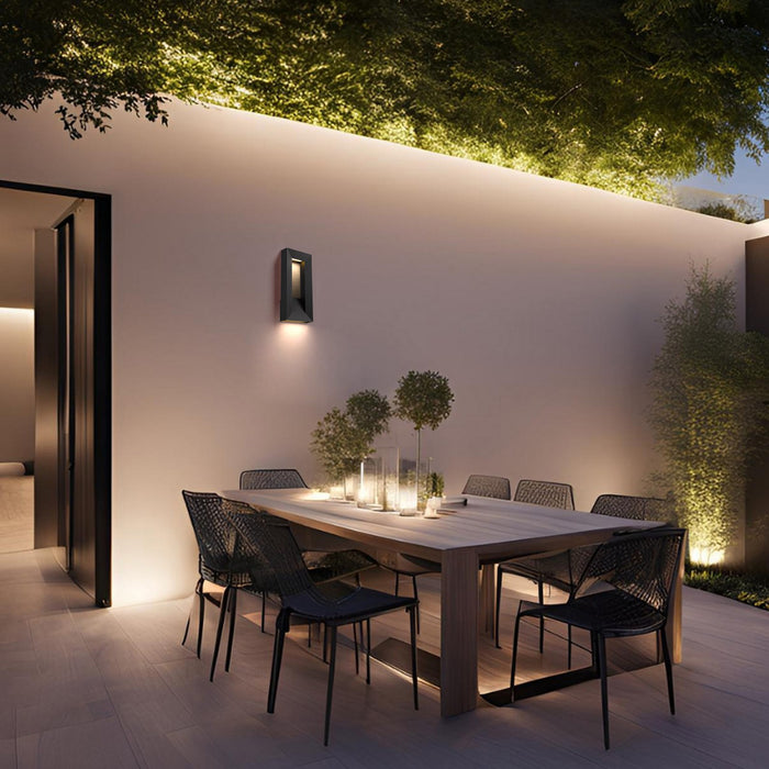 Alteck - AW0033-3CCT-W-BK - LED Wall Sconce - Paletto - Sand Black