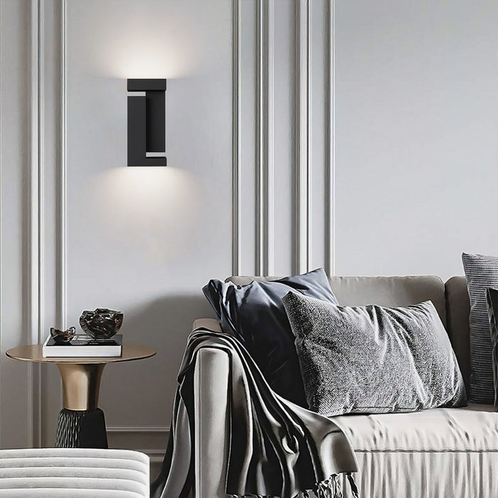 Alteck - AW0036-3CCT-W-BK - LED Wall Sconce - Dance - Sand Black