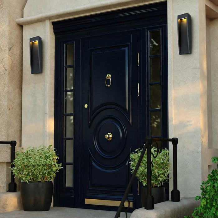 Alteck - AW0039-3CCT-W-BK - LED Wall Sconce - Taper - Sand Black