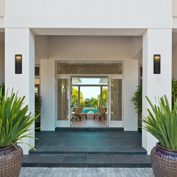 Alteck - AW0039-3CCT-W-BK - LED Wall Sconce - Taper - Sand Black