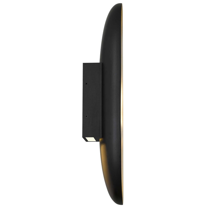 Alteck - AW0042-3CCT-W-BK/BA - LED Wall Sconce - Marilyn - Sand Black