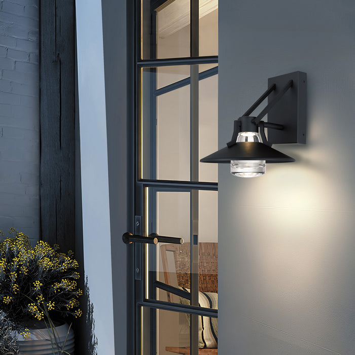 Alteck - AW0043-3CCT-W-BK - LED Wall Sconce - Radiant - Sand Black
