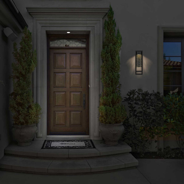 Alteck - AW0051-3CCT-W-BK - LED Wall Sconce - 2 Step - Sand Black