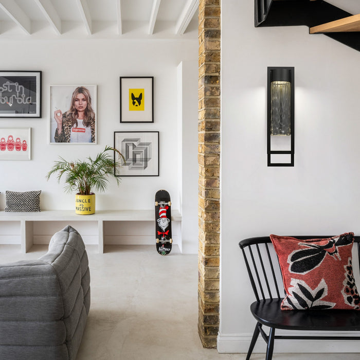 Alteck - AW0052-3CCT-W-BK - LED Wall Sconce - 2 Step - Sand Black