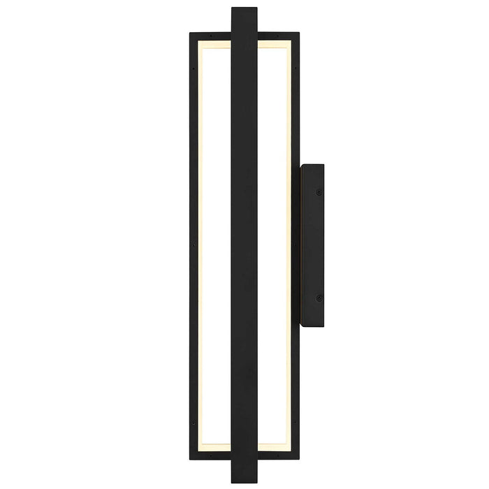 Alteck - AW0054-30-W-BK - LED Wall Sconce - IN & OUT - Sand Black