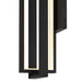 Alteck - AW0054-30-W-BK - LED Wall Sconce - IN & OUT - Sand Black