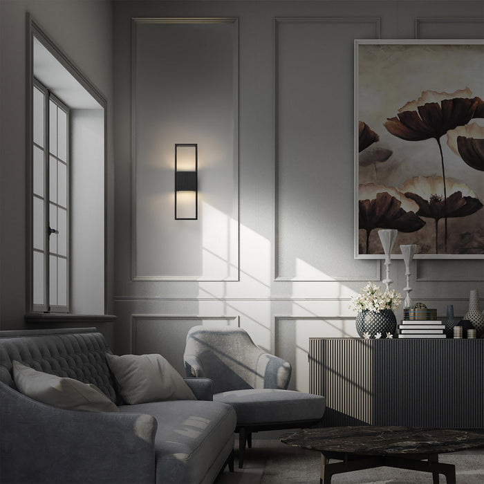 Alteck - AW0056-3CCT-W-BK - LED Wall Sconce - Miami - Sand Black