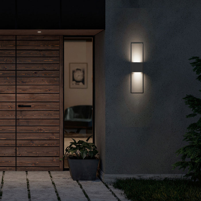 Alteck - AW0057-3CCT-W-BK - LED Wall Sconce - Miami - Sand Black