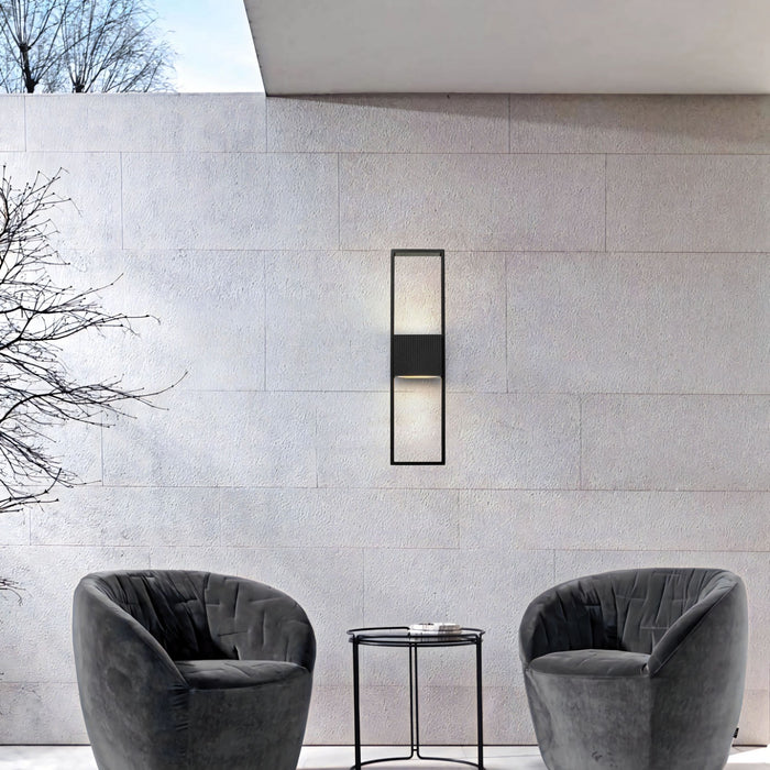 Alteck - AW0057-3CCT-W-BK - LED Wall Sconce - Miami - Sand Black