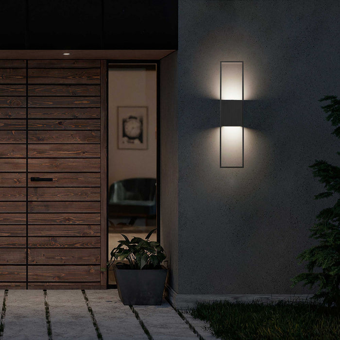Alteck - AW0058-3CCT-W-BK - LED Wall Sconce - Miami - Sand Black