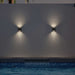 Alteck - AW0060-3CCT-W-BK - LED Wall Sconce - Miami - Sand Black