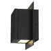 Alteck - AW0061-3CCT-W-BK - LED Wall Sconce - Miami - Sand Black