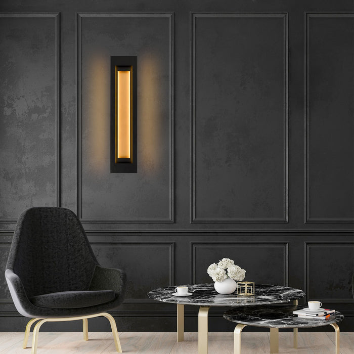 Alteck - AW0082-3CCT-W-BK - LED Wall Sconce - Layer - Sand Black