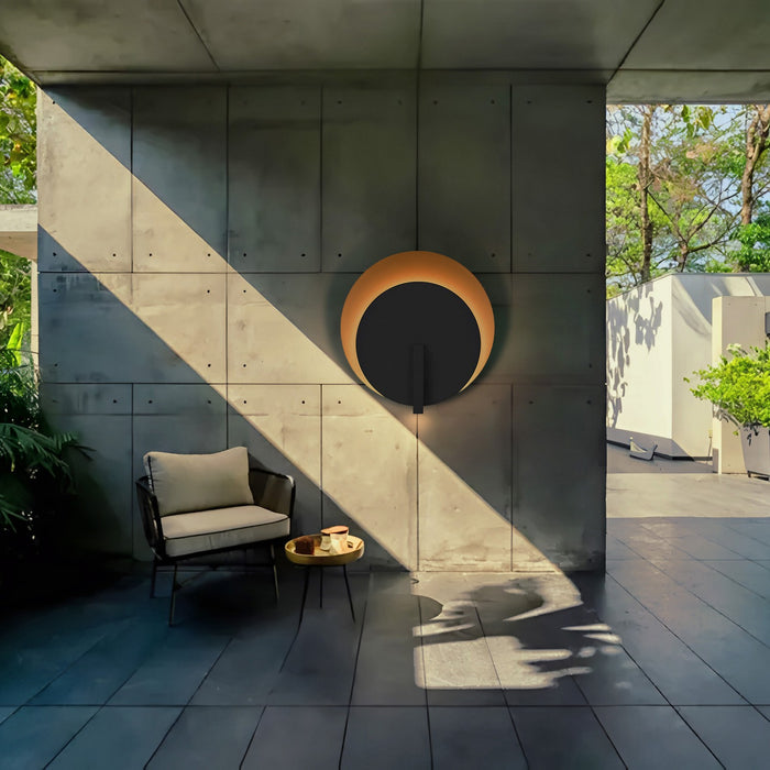 Alteck - AW0091-3CCT-W-BK/PB - LED Wall Sconce - Eclipse - Sand Black